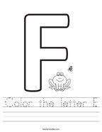 letter f worksheets twisty noodle