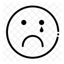 Choose from 70+ sad face graphic resources and download in the form of png, eps, ai or psd. Free Sad Face Line Emoji Icon Available In Svg Png Eps Ai Icon Fonts