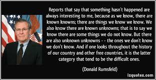 Donald Rumsfeld Quotes Quotesgram