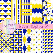 Download Free Digital Paper In Yellow And Royal Blue Use Them In Your Digital Scrapbooking Or O Free Digital Scrapbooking Paper Digital Paper Free Digital Scrapbooking