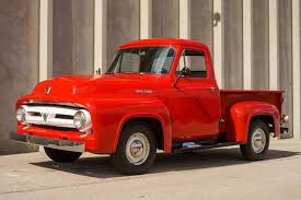 Image result for Red 1953 Truck