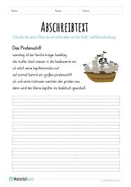 Realschule und gymnasium klasse 5 übungen, aufgaben und arbeitsblätter. Abschreibtexte Materialguru