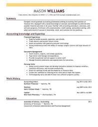 Resume Examples Accounting Accountant Resume Resume Examples Resume Template Free