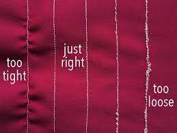 Sewing machine bottom thread loose. How To Adjust Sewing Machine Tension On Bluprint Craftsy
