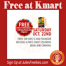 Download Free Coloring Book At Kmart On 10 22 Julie S Freebies