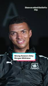 ❌ Wrong Answers Only with Morgan Whittaker. Watch to see how he gets on.  #pafc #argyle #plymouthargyle #fyp #championship