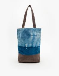 Job Boss Clothespin Shibori Tote Shibori Tote Bags Upcycled Handbag