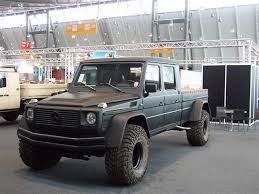 monster mercedes benz g wagen pick truck conversion carscoops mercedes benz g500 benz g mercedes g