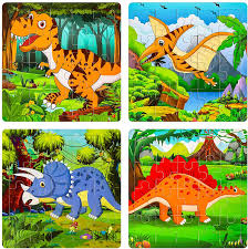With that in mind, here are some fun dolphi. Amazon Com Max Fun Wooden Jigsaw Puzzles 20pcs Dinosaur Puzzle For Kids Preschool Educational Learning Puzzles Toys Set For 2 3 4 Years Old Boys Girls 4 Puzzles Toys Games