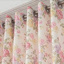 White pink green blue yellow flowered countrycottage styled curtains w154xd138cm. High End Floral Pink Shabby Chic Curtain For Bedroom Shabby Chic Curtains White Shabby Chic Shabby Chic Decor