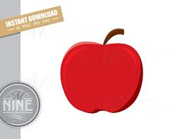 Download Apple Clip Art Downloads Vector Apple Ai Png Jpg Svg Pdf Etsy Apple Clip Art Clip Art Downloadable Art