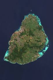 Mauritius Satellite Imagery Mauritius Indian Ocean Aerial Etsy Mauritius Indian Ocean Imagery