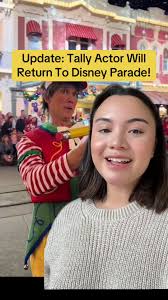 Disney confirms popular Tally The Elf actor will return to the parade! His  absense was due to scheduling conflicts. #tallytheelf #tally #disneynews  #popculturenews #disneyworld ...