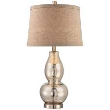 Free shipping* more like this arden brushed nickel lamps set of 2 with table top dimmers $ 93.93. Double Gourd 30 1 2 High Mercury Glass Table Lamp V3333 Lamps Plus