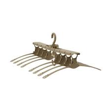 ワンタッチハンガー8連 ライトブラウン ライトブラウン francfranc フランフラン インテリア 家具 ライトブラウン インテリア雑貨