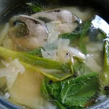 Pesang Bangus Na May Kamote Atbp