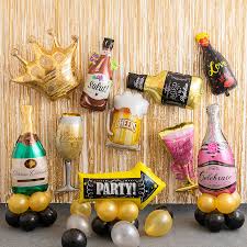 4.5 out of 5 stars. Champagne Wine Cup Whiskey Beer Bottle Balloon 30 Years Old Happy Birthday Party Decor Aged To Perfection Gold King Crown Bride Buy At The Price Of 0 60 In Aliexpress Com Imall Com