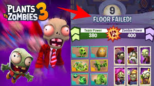 Plants Vs Zombies 3 Devour Tower Floor 9 Failed Android Ios Gameplay Wal Plants Vs Zombies Zombie Plants
