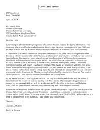 Our goal is to use the information of the disc profiles to the benefit of your program and coaching and make it as useful and practical as possible. Cover Letter Athletic Trainer Position