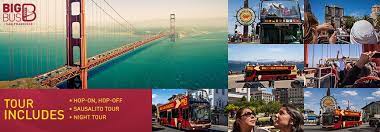 Big Bus Hop On Hop Off Sightseeing San Francisco San Francisco Tours San Francisco Bus San Francisco Tourist Map