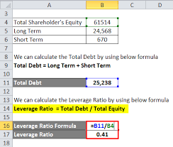 So, given all this, what's the benefit of including a leverage ratio in bank regulations? Leverage Ratio Formula Calculator Excel Template