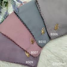 New season with our spring chiffons. Tudung Bawal Plain The Hijab Co By Yatie St Muslimah Fashion Scarves On Carousell