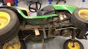 John deere la140 deck belt diagram. How To Replace A Transmission Drive Belt On John Deere L 130 Lawn Tractor Mower Youtube