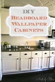 34 Diy Kitchen Cabinet Ideas Wallpaper Cabinets Beadboard Wallpaper Diy Kitchen Cabinets