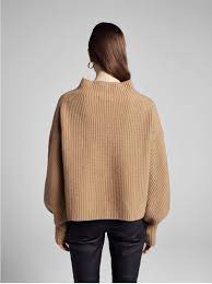 It is useful all autumn and winter and even easy and simple to knit. Alc Helena Sweater Camel Garmentory