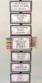 Positive Behavior Clip Chart Teaching Behavior Clip