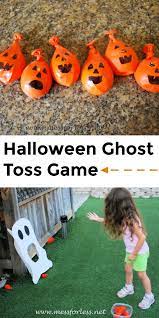 Halloween Game Ghost Toss Fun Halloween Games Fun Halloween Party Games Halloween Party Games Kids