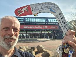 I couldn't hope to show B5 as good a time as Nikki did, as I'm busy working  long hours most of this week, but here's a snap of B5 and me on