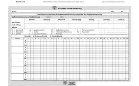 87 036 Nachweis Sozialer Betreuung Standard Systeme