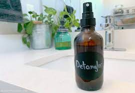 Homemade hair detangler makes brushing hair a breeze…even long hair. Homemade Hair Detangler Recipes