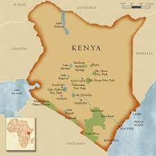 The two parks are divided by the highway road that runs from nairobi to mombasa (a109 road) its accompanied by the express railway line that connects the cost to the interior of kenya. Jungle Maps Map Of Kenya National Parks