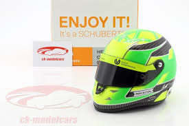 Complete with visor, clips, bolts, stars on the top. Schuberth 1 2 Mick Schumacher Dallara F317 Formula 3 Champion 2018 Helmet 9088000225 Model Car 9088000225