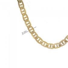 Rm 14k gold filled mate finish gucci link chain 24 unisex. 14k Yellow Gold 24 Inch Diamond Cut Gucci Link Chain 59 5 Grams Avital Co