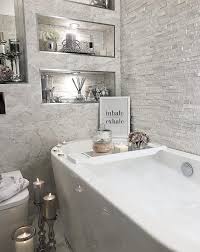 Oct 10 2016 explore perinitiles s board small bathroom tile ideas followed by 1944 people on pinterest. Grey And White Bathroom Inspo From Instagram Trendy Bathroom Tiles Gray And White Bathroom Bathtub Design