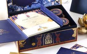 Rajiv Sara Gold Leaf Design Studio Box Wedding Invitations Indian Wedding Invitation Box Printable Wedding Invitations Vintage