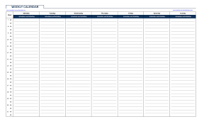 For instance, when we want to begin taking a shower at 06.00 am, we can actually write it down on the weekly calendar with time slots that are in. 36 Hour Week Working Day Calendar