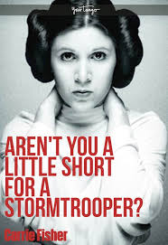 25 Funny Carrie Fisher Quotes And Inspiring Princess Leia Quotes For Star  Wars Day
