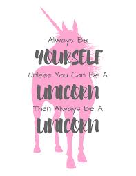 Always Be Yourself Unless You Can Be A Unicorn Quote Unicorn Birthday Party Printables Giant Bundle Unicorn Birthday Parties Rainbow Unicorn Party Unicorn Birthday