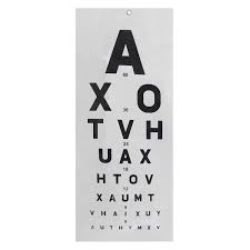 labdot optometric eye chart