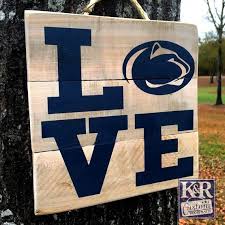 Marshall heritage banner wall décor. Penn State Love Sign Distressed Barnwood Reclaimed Wood Wall Decor We Are Lions Art Fan Merchand Penn State Crafts Reclaimed Wood Wall Decor Barn Wood Crafts