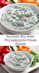 Cook some onion and garlic in butter until soft. Spinach Dip With Philadelphia Cream Cheese My Honeys Place Recipe Cream Cheese Spinach Spinach Dip Spinach Dip Recipe