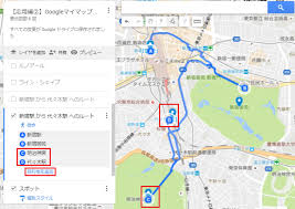 Googleマイマップで経路を追加 観光やドライブで大活躍するルートマップを作成しよう 応用編 百科堂