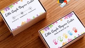 Make a babysitting business card design online with brandcrowd's business card maker. Daycare Business Card Template 15 Free Premium Download
