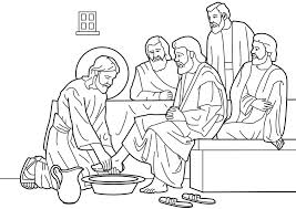 As followers of jesus christ, we praise god, love our neighbors as ourselves, celebrate liturgy and the. Jesus Washes His Disciples Feet Coloring Pages Coloring Pages
