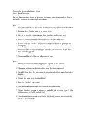 Flowers for algernon worksheets pdf answers. Flowers For Algernon Study Questions Flowers For Algernon By Daniel Keyes Study Guide Questions Each Of These Questions Should Be Answered Thoroughly Course Hero