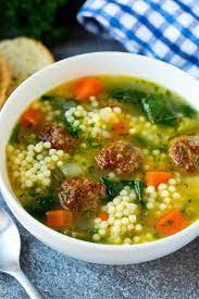 Italian Wedding Soup Italianweddingsoup In 2020 Soup Dinner Italian Wedding Soup Recipe Meatball Dishes